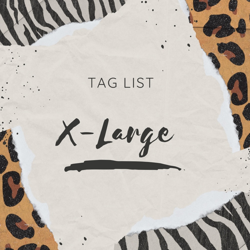 Tag list X-Large